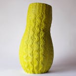 KNITWARE : VASE (Lime) 　